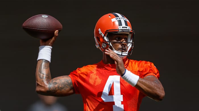 Cleveland Browns quarterback Deshaun Watson.